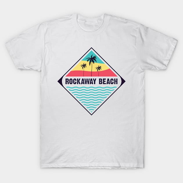 Rockaway beach vibes T-Shirt by SerenityByAlex